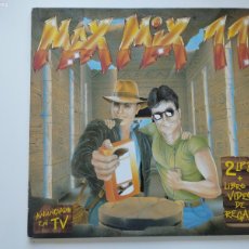 Discos de vinilo: MAX MIX 11. 2LPS. NO INCLUYE LIBRO NI VHS. HOUSE, EURO HOUSE, ITALO HOUSE. Lote 364097506