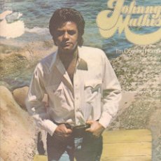 Dischi in vinile: JOHNNY MATHIS - I'M COMING HOME / LP CBS DE 1973 / CARATULA ALGO ROZADA RF-14135. Lote 364127111