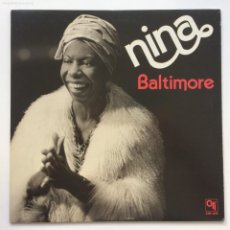 Discos de vinilo: NINA SIMONE ‎– BALTIMORE , JAPAN 1982 CTI RECORDS. Lote 364130431
