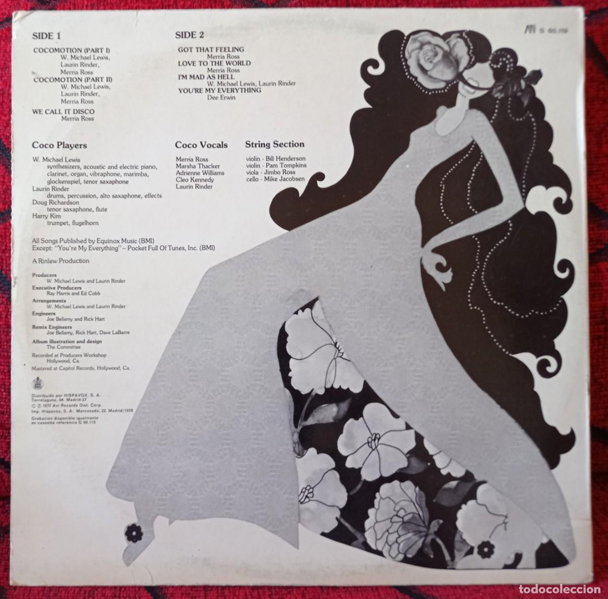 Discos de vinilo: EL COCO ** Cocomotion ** VINILO LP ORIGINAL 1978 - Foto 2