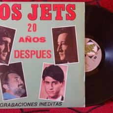 Discos de vinilo: LOS JETS ** 20 AÑOS DESPUES - GRABACIONES INEDITAS ** VINILO LP ORIGINAL 1986. Lote 364139271