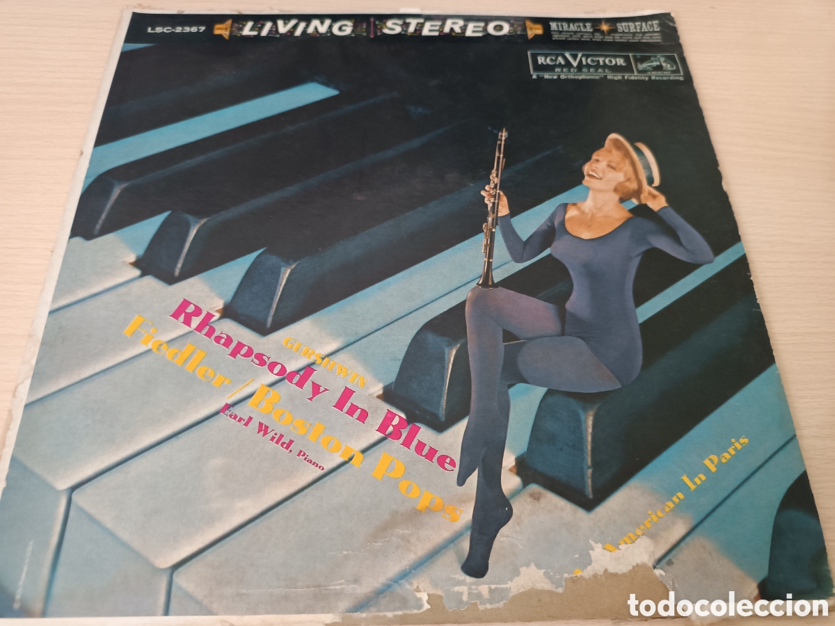 Discos de vinilo: GERSHWIN RHAPSODY IN BLUE - Foto 1