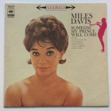 Discos de vinilo: MILES DAVIS SEXTET ‎– SOMEDAY MY PRINCE WILL COME, JAPAN 1072 CBS/SONY. Lote 364161796