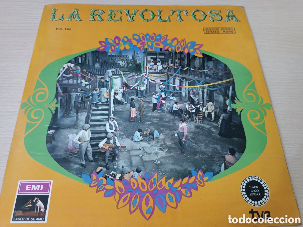 Discos de vinilo: VINILO LA REVOLTOSA , CON LIBRO - Foto 1