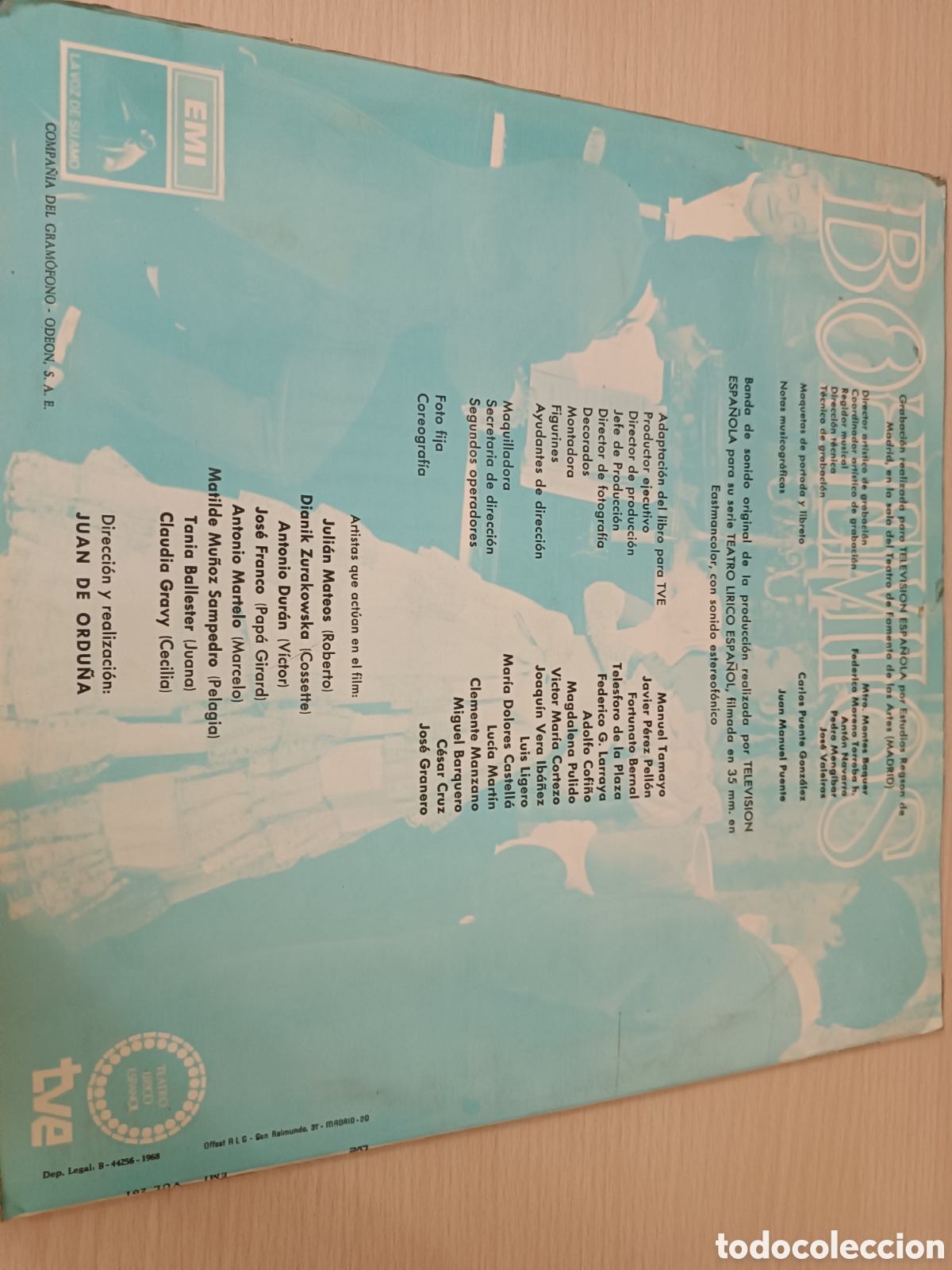 Discos de vinilo: VINILO BOHEMIOS, CON LIBRO - Foto 4