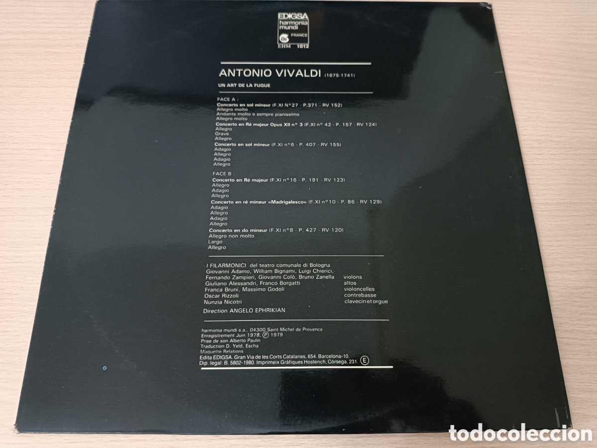 Discos de vinilo: VINILO ANTONIO VIVALDI - Foto 2