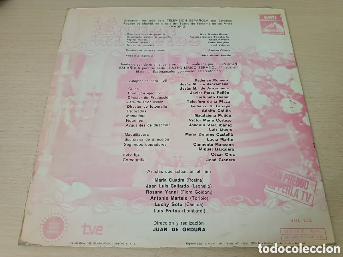 Discos de vinilo: VINILO LA CANCION DEL OLVIDO CON LIBRO - Foto 2