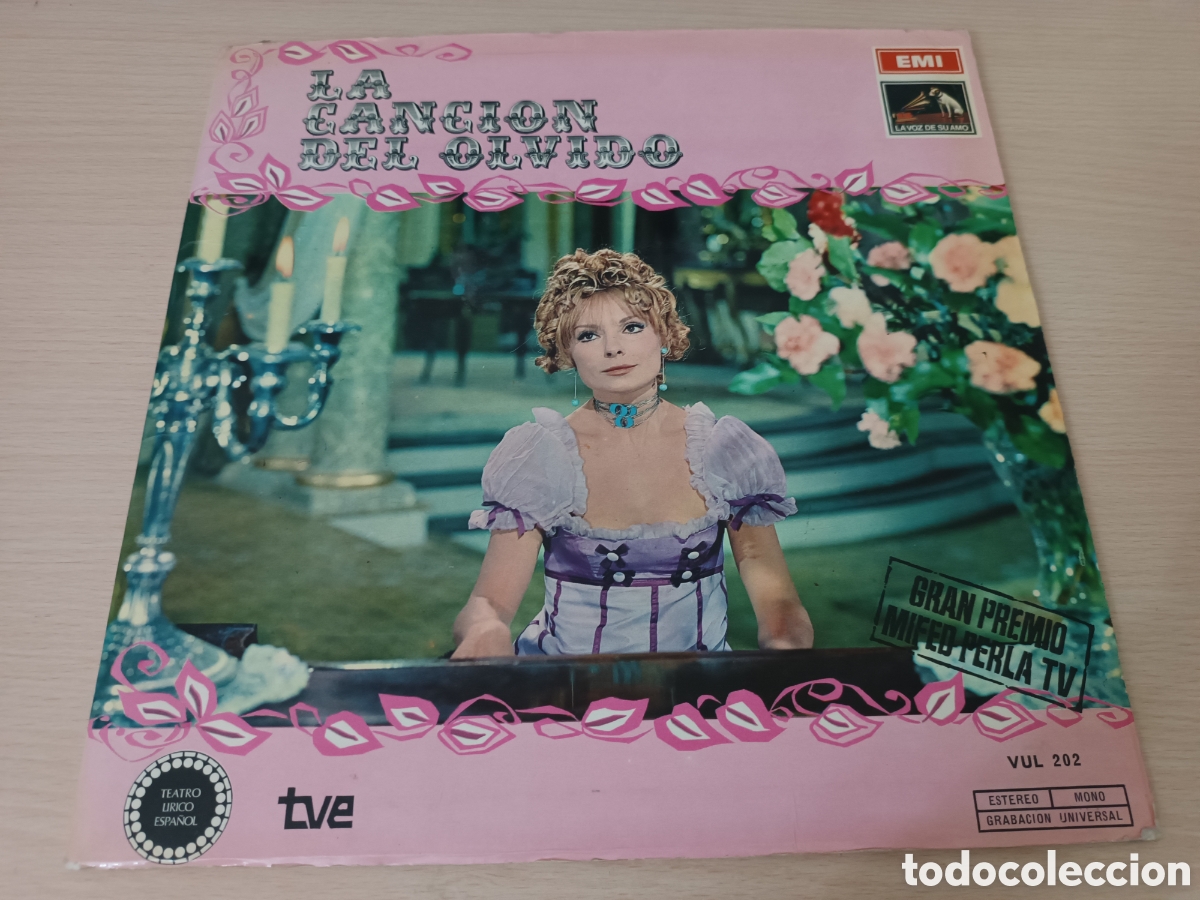 Discos de vinilo: VINILO LA CANCION DEL OLVIDO CON LIBRO - Foto 1