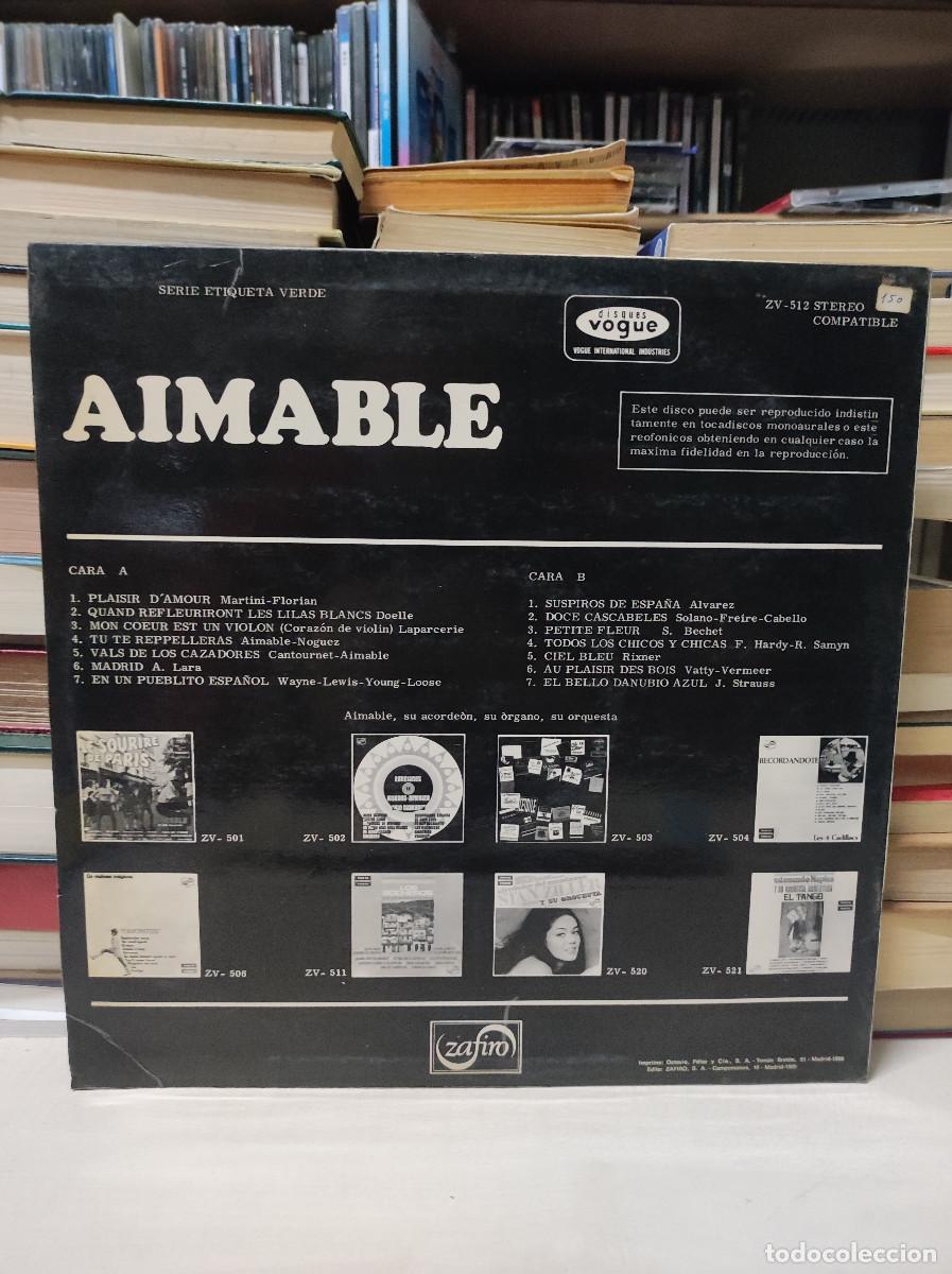 Discos de vinilo: AIMABLE - Foto 2