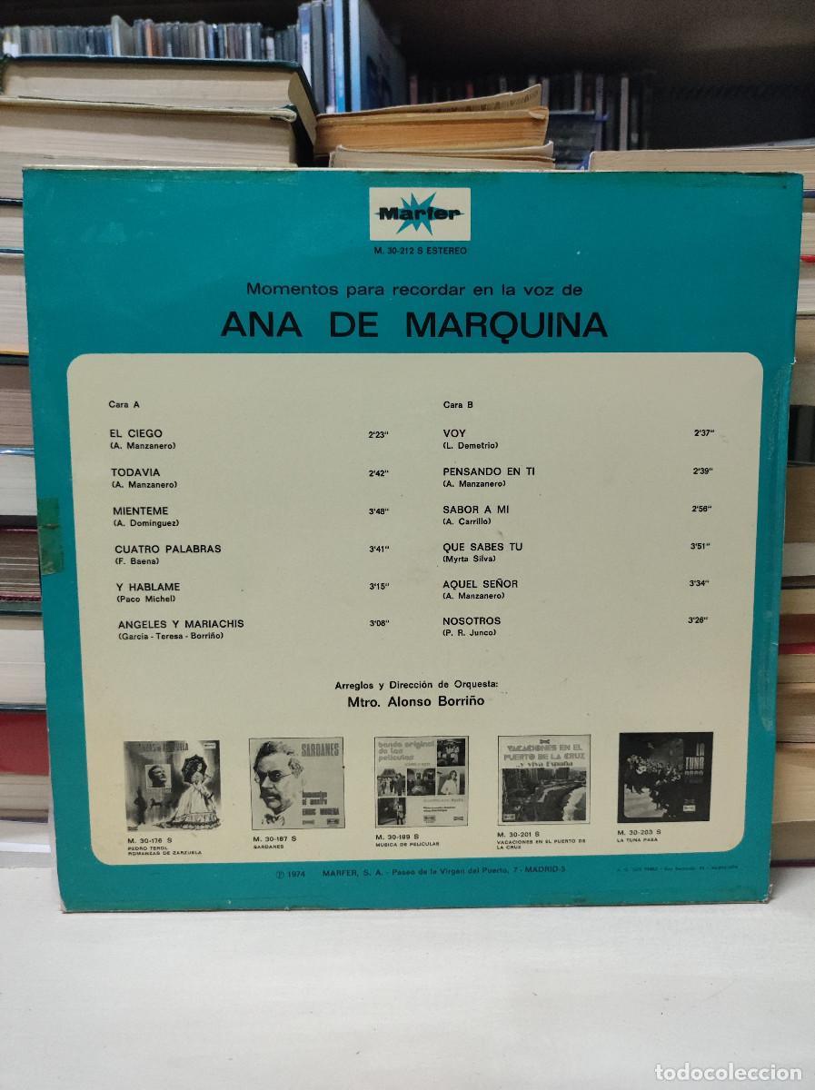 Discos de vinilo: ANA DI MARQUI - Foto 2