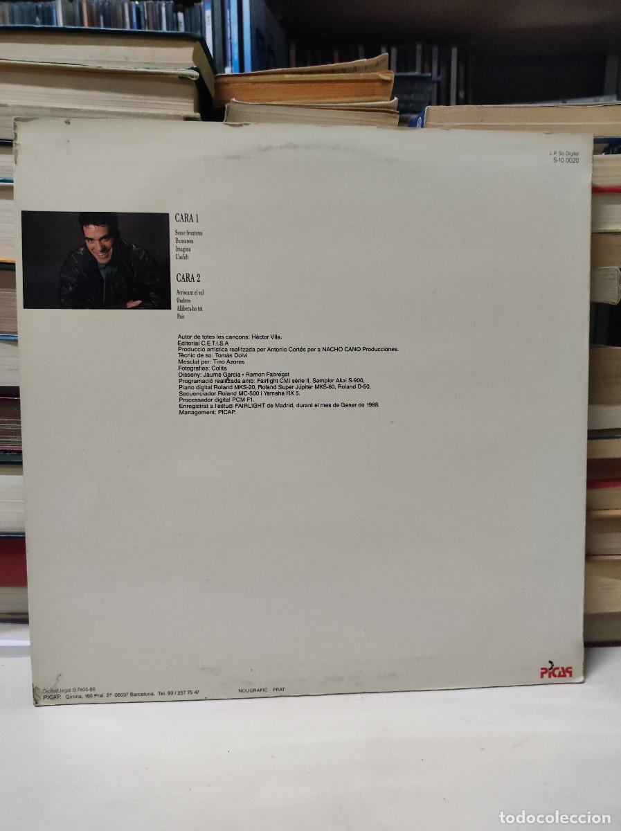 Discos de vinilo: H&egrave;ctor Vila &ndash; Sense Fronteres - Foto 2