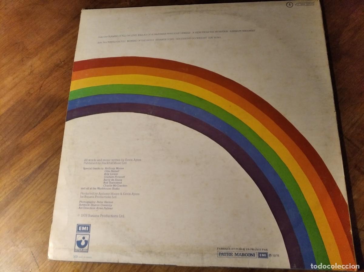 Discos de vinilo: KEVIN AYERS - Rainbow Takeaway ******* LP FRANC&Eacute;S 1978 SOFT MACHINE - Foto 2
