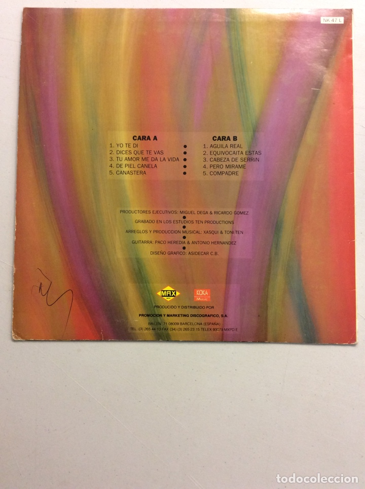 Discos de vinilo: Furia. Yo te di. - Foto 2