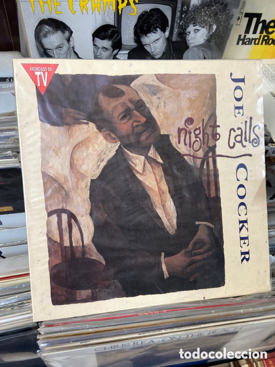 Discos de vinilo: Joe Cocker Night calls - Foto 1