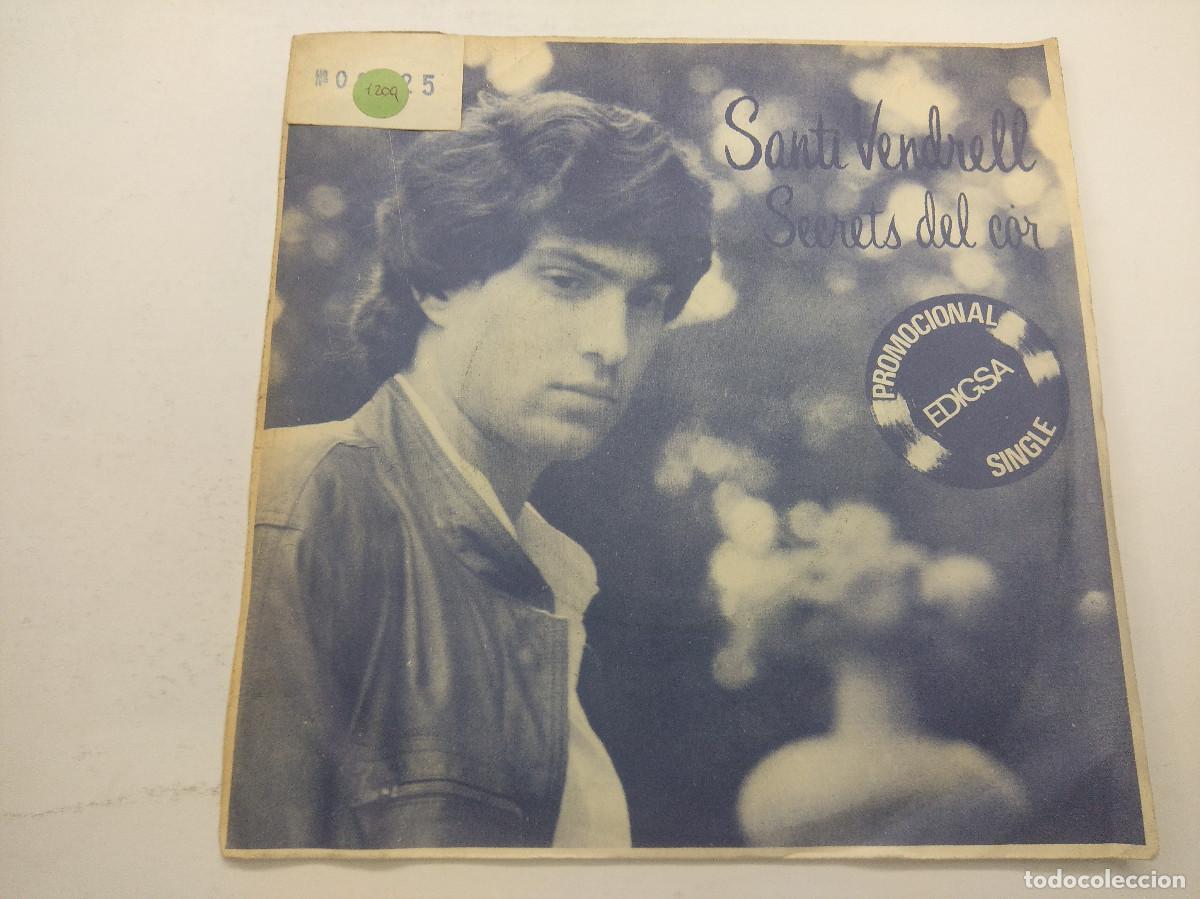 Discos de vinilo: SANTI VENDRELL/SECRETS DEL COR/SINGLE PROMOCIONAL. - Foto 1