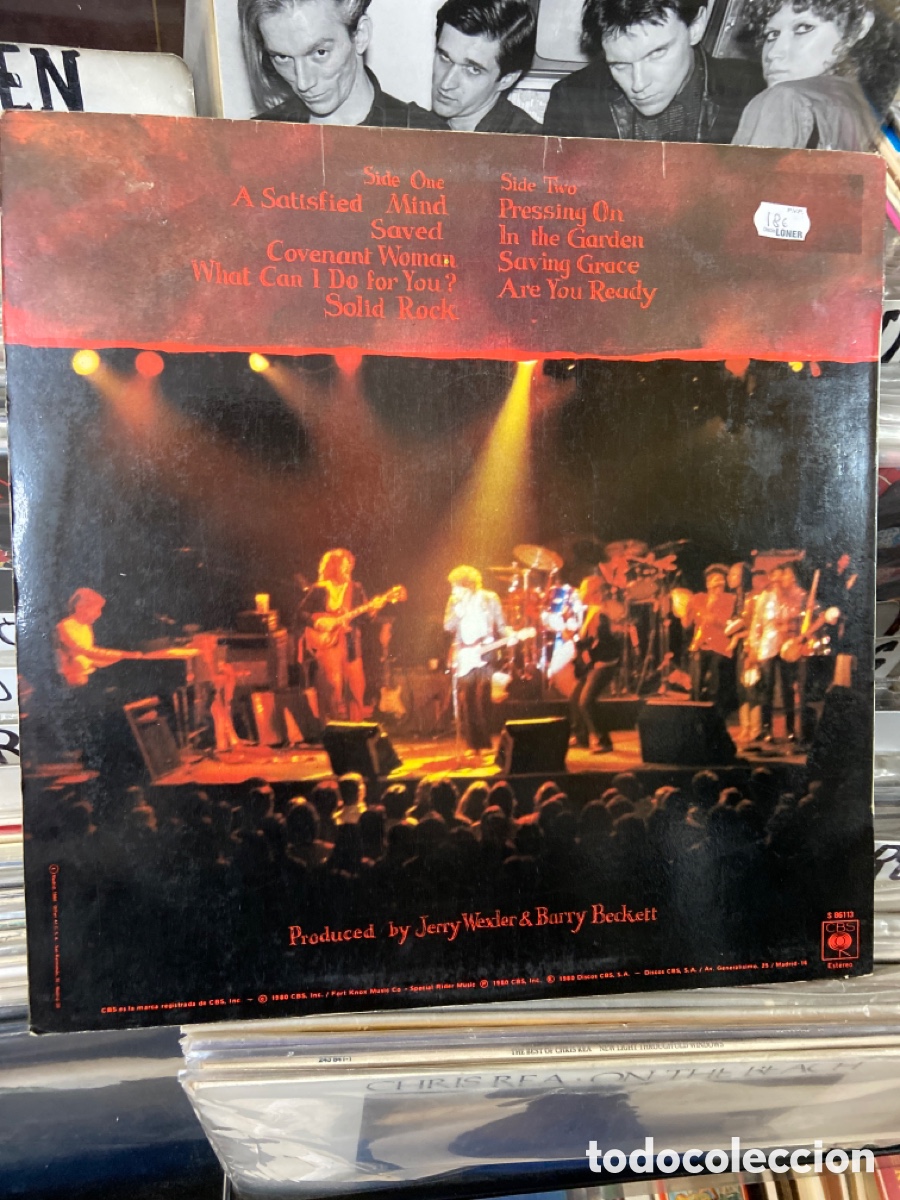 Discos de vinilo: Bob Dylan saved - Foto 2
