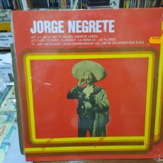 Discos de vinilo: JORGE NEGRETE - ¡AY, JALISCO, NO TE REJES / MEXICO LINDO / LA FERIA DE LAS FLORES / ... LP. RCA 1972. Lote 364284086