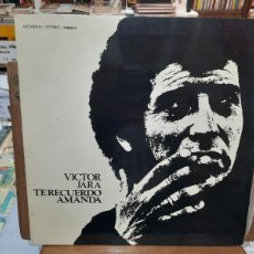 Discos de vinilo: VÍCTOR JARA - TE RECUERDO AMANDA - LP. SELLO MOVIEPLAY 1974. Lote 364301656