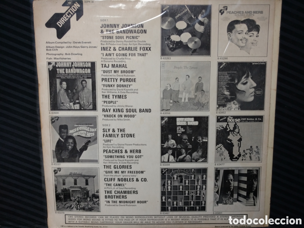Discos de vinilo: Various - Soul Direction (LP) - Foto 2