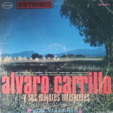 Discos de vinilo: ALVARO CARRILLO Y SUS MEJORES INTÉRPRETES - ORFEON VIDEOVOX - MÉXICO - 1964.. Lote 364320421