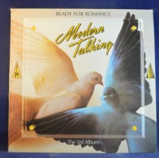 Discos de vinilo: MODERN TALKING - READY FOR ROMANCE - THE 3RD ALBUM - LP. Lote 364322681