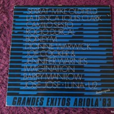 Discos de vinilo: 14 GRANDES EXITOS ARIOLA '83, VINYL, LP, 1983 SPAIN ,MIKE OLDFIELD ,U2 ,BONEY M. .... Lote 364332361