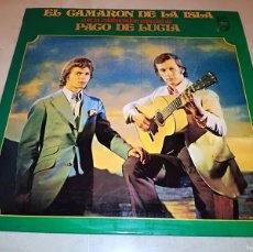 Discos de vinilo: EL CAMARON DE LA ISLA CON LA COLABORACIÓN DE PACO DE LUCIA-ORIGINAL AÑO 1971. Lote 364365446