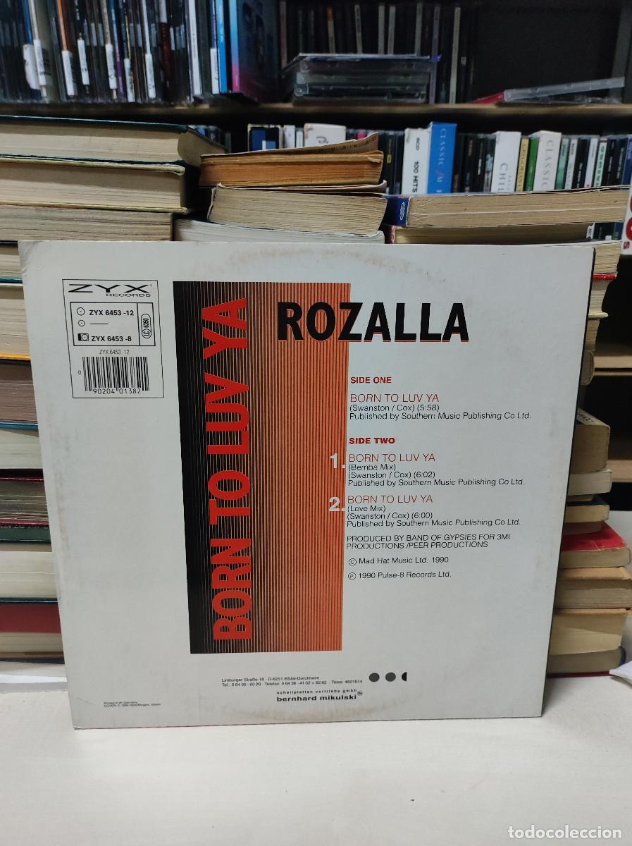 Discos de vinilo: Rozalla &ndash; Born To Luv Ya - Foto 2