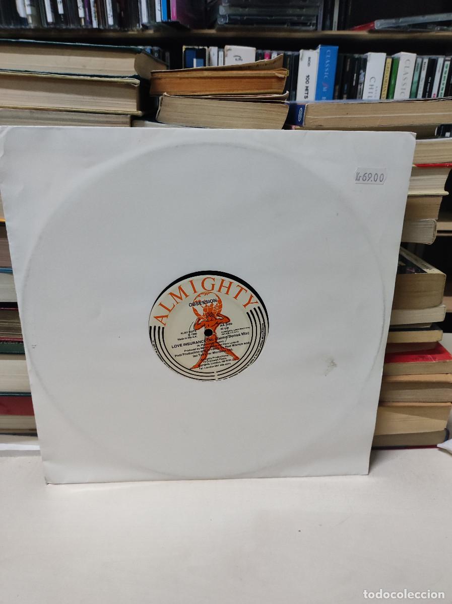 Discos de vinilo: Obsession &ndash; Love Insurance - Foto 1