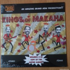 Discos de vinilo: KINGS OF MAKAHA: ”KINGS OF MAKAHA” VINILO 10”+ CD 2009 SURF - GARAGE ROCK. Lote 364424036