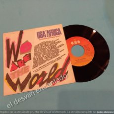 Discos de vinilo: USA FOR AFRICA. WE ARE THE WORLD. SINGLE 1985.. Lote 364454746