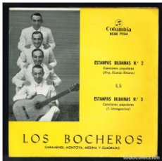 Discos de vinilo: LOS BOCHEROS - ESTAMPAS BILBAINAS Nº 2 Y Nº 3 - EP 1966. Lote 364458366