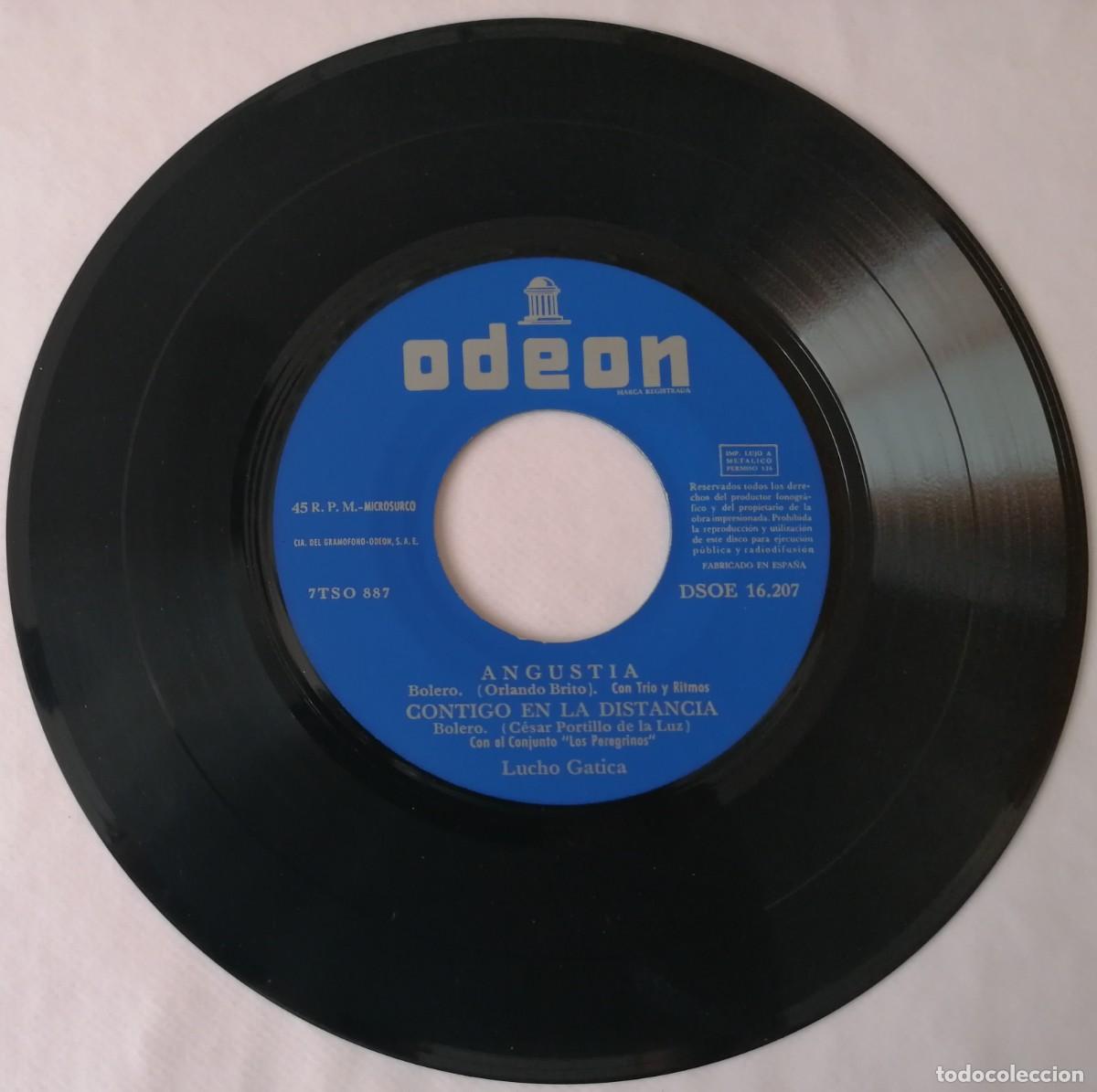 Discos de vinilo: Lucho Gatica, Lucho Gatica, Odeon DSOE 16.207 - Foto 5