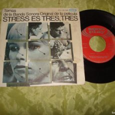 Discos de vinilo: STRESS ES TRES, TRES. STRESS / TEMA ARABE. BSO. SONO PLAY, 1968(#). Lote 364461316