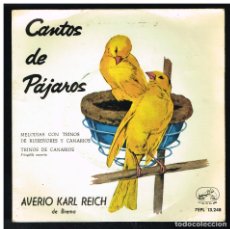Discos de vinilo: AVERIO KARL REICH - CANTOS DE PÁJAROS - EP 1959