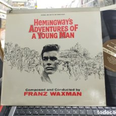 Discos de vinilo: HEMINGWAY'S ADVENTURES OF A YOUNG MAN LP B.S.O. FRANZ WAXMAN U.S.A.. Lote 364473531