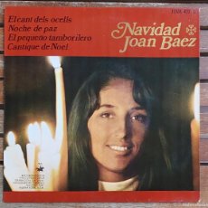 Discos de vinilo: DISCO - VINILO - EP - JOAN BAEZ - VILLANCICOS - NAVIDAD CON JOAN BAEZ - HVA 477-11 - 1968