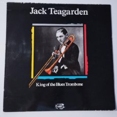 Discos de vinilo: JACK TEAGARDEN – KING OF THE BLUES TROMBONE. MAESTROS DEL JAZZ. Lote 364474166