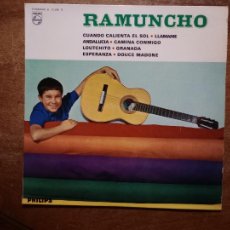 Discos de vinilo: RAMUNCHO - CUANDO CALIENTA EL SOL + 7 - DISCO 10 PULGADAS. Lote 364484371