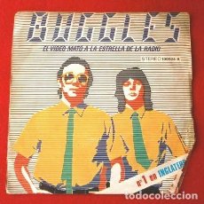 Dischi in vinile: THE BUGGLES (SINGLE 1979) EL VIDEO MATO LA ESTRELLA DE LA RADIO (DISCO NUEVO). Lote 364513631