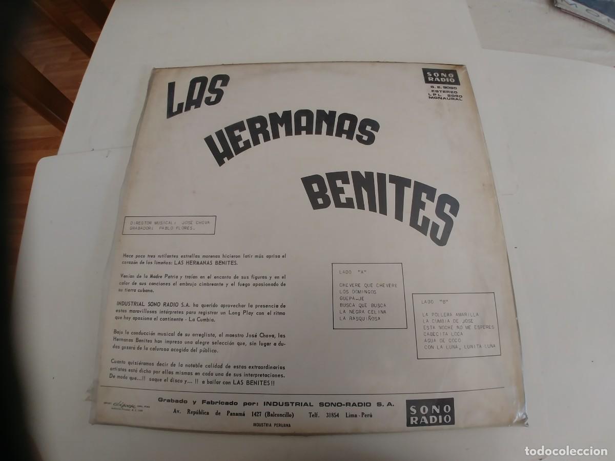 Discos de vinilo: LAS HERMANAS BENITES-LP BUEN ESTADO - Foto 2