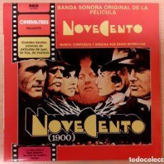 Discos de vinilo: NOVECENTO (1900) ENNIO MORRICONE RCA / CINEMATRES 1981 MUY BUEN ESTADO++. Lote 364570246