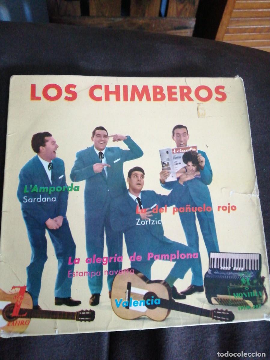 Discos de vinilo: LOS CHIMBEROS. DISCO VINILO EPS, 1963 - Foto 1