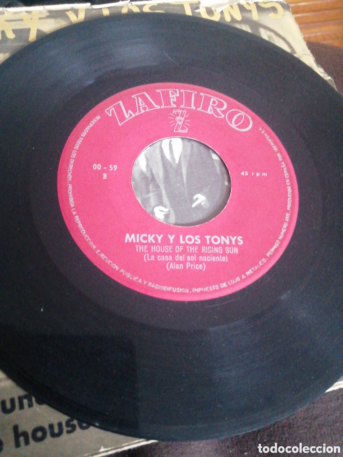 Discos de vinilo: MICKY Y LOS TONYS, DISCO VINILO EPS, A&Ntilde;O 1964 - Foto 3