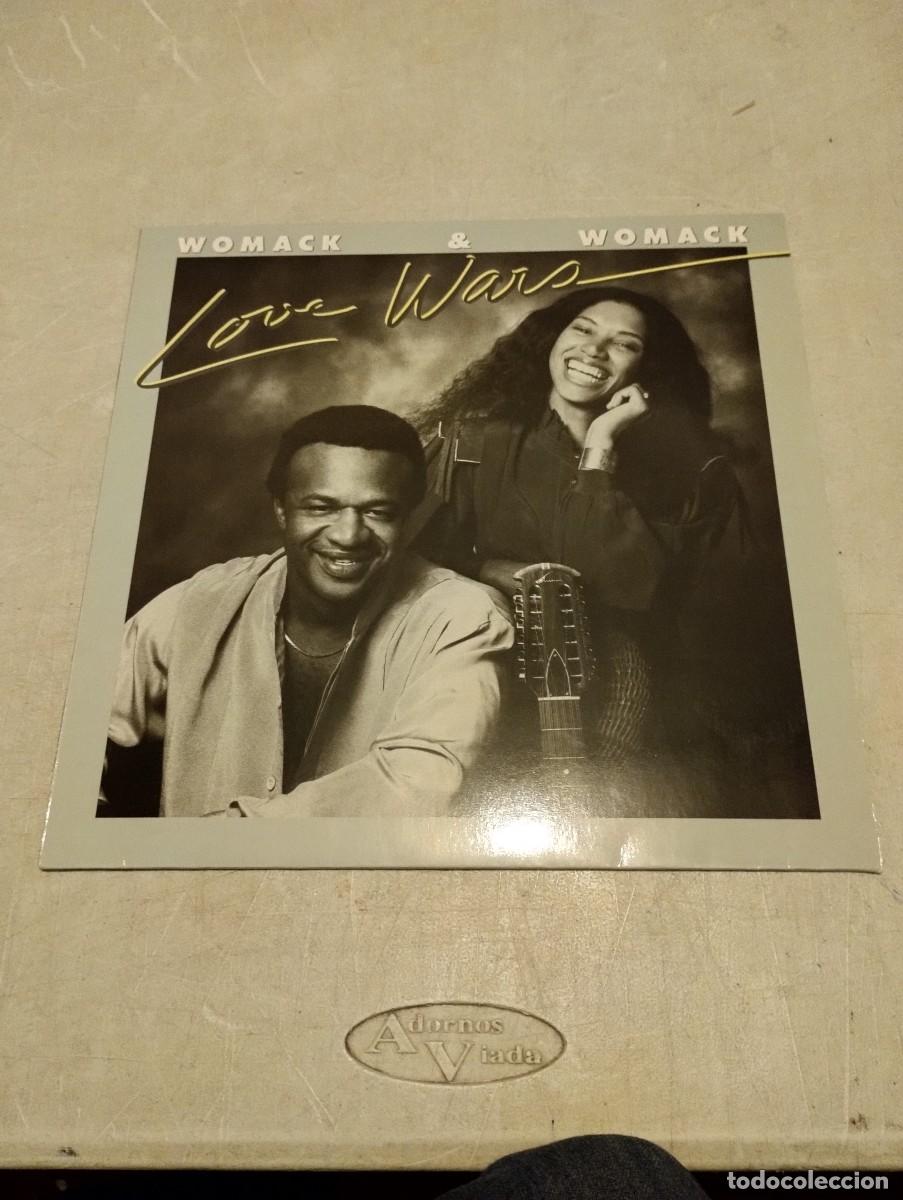 Discos de vinilo: Womack & Womack LP Love Wars Esp.1983 - Foto 1