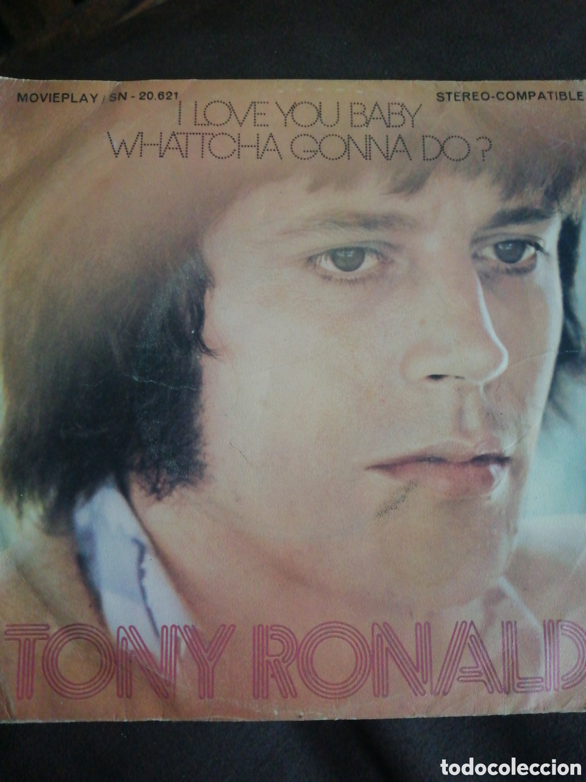 Discos de vinilo: TONY RONALDS, DISCO VINILO SENCILLO - Foto 1