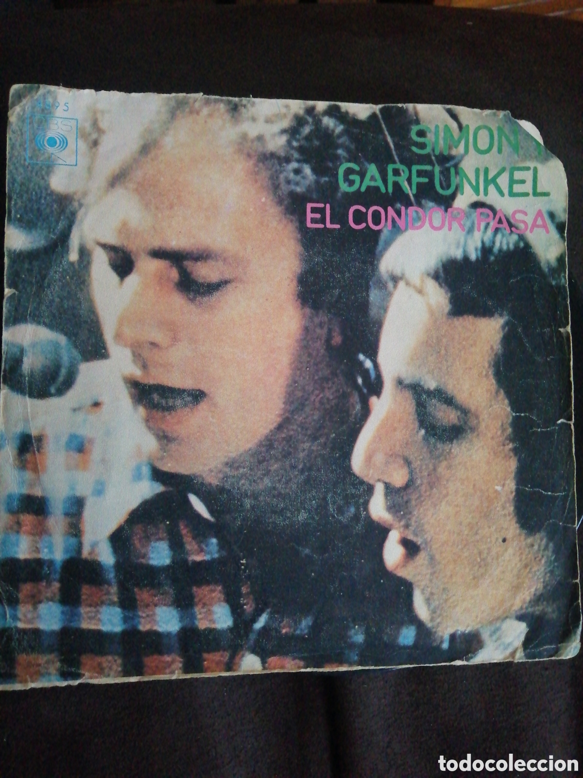 Discos de vinilo: SIMON & GARFUNKEL, EL C&Oacute;NDOR PASA, DISCO VINILO SINGLE - Foto 1