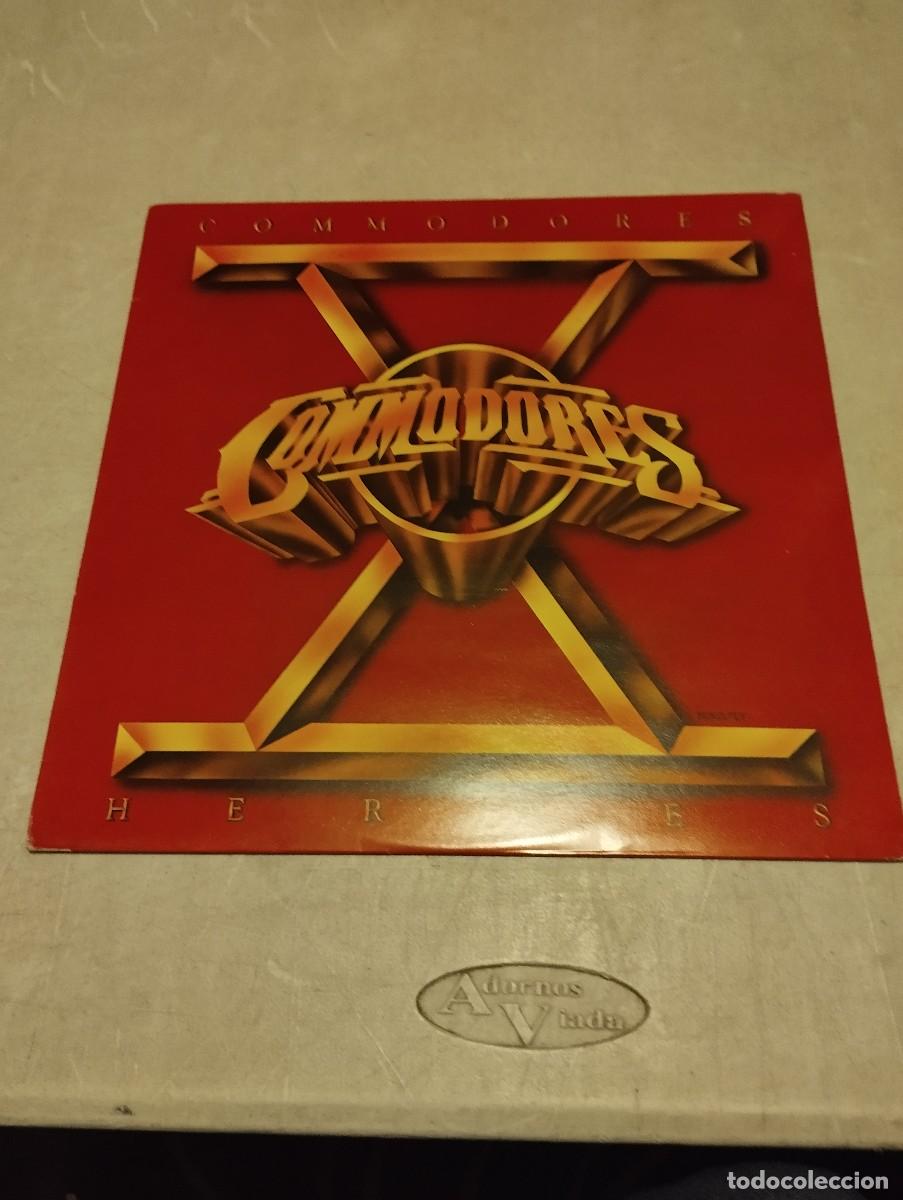 Discos de vinilo: Commodores LP Heroes Esp.1980 - Foto 1