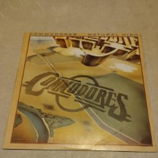 Discos de vinilo: COMMODORES LP NATURAL HIGH ESP.1978. Lote 364625131