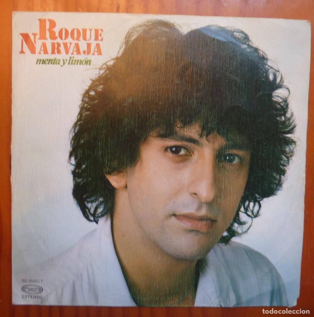 Discos de vinilo: ROQUE NARVAJA / MENTA Y LIMON/ PROMOCIONAL / 1981 / SINGLE - Foto 1